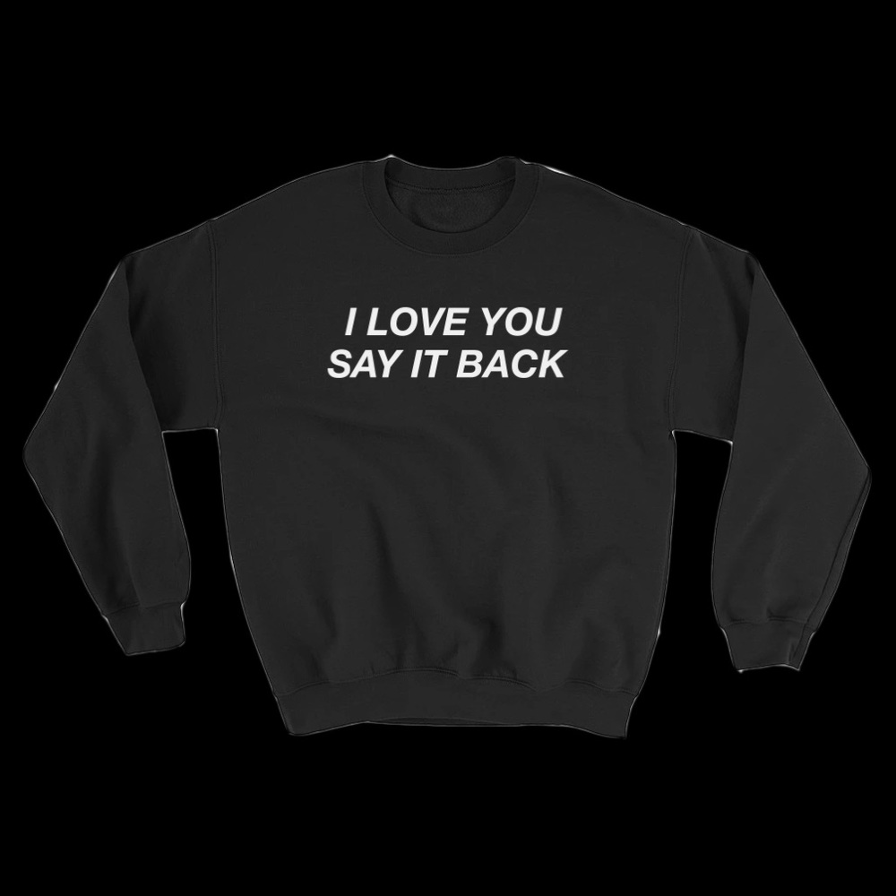 Black ILYSIB sweater Lonely Ghost